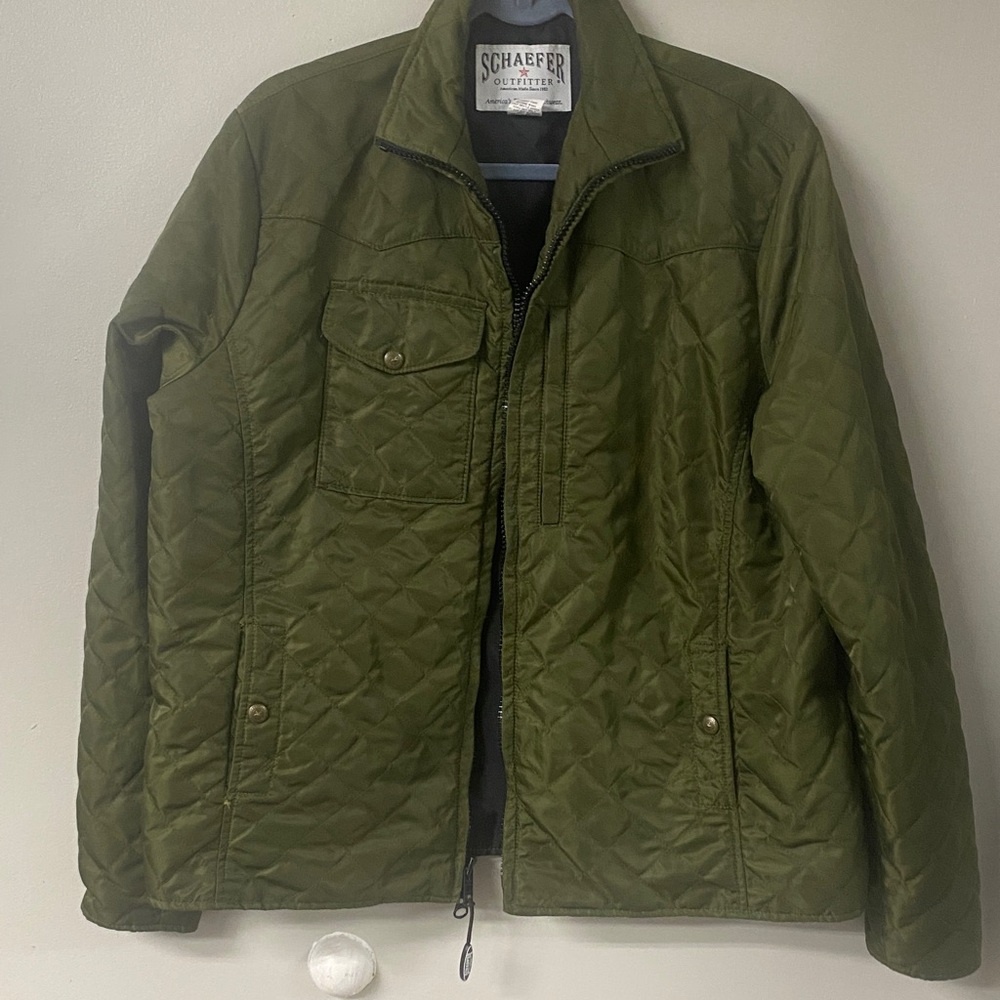 SCHAEFER QUILTED Ranchers jacket diamond quilted pattern